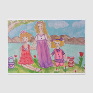 Papier Mousseline mères et filles