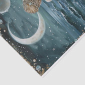 PAPIER MOUSSELINE MERMAID BY MOONLIGHT DECOUPAPAGE TISSUE PAPIER (Détail)