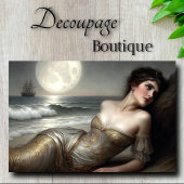 Papier Mousseline Mérmaid découpage Rivage Doré