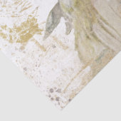 Papier Mousseline Mermaid Gold Silver dénoué Vintage (Détail)