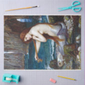 Papier Mousseline Mermaid, John William Waterhouse (Artisanat)