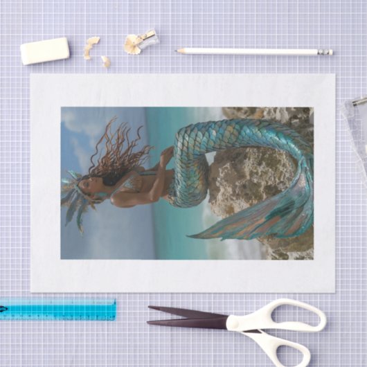 Papier Mousseline Mermaid Lyfe14 (Artisanat)