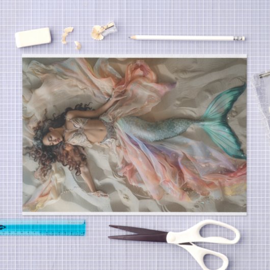 Papier Mousseline Mermaid Lyfe5 (Artisanat)