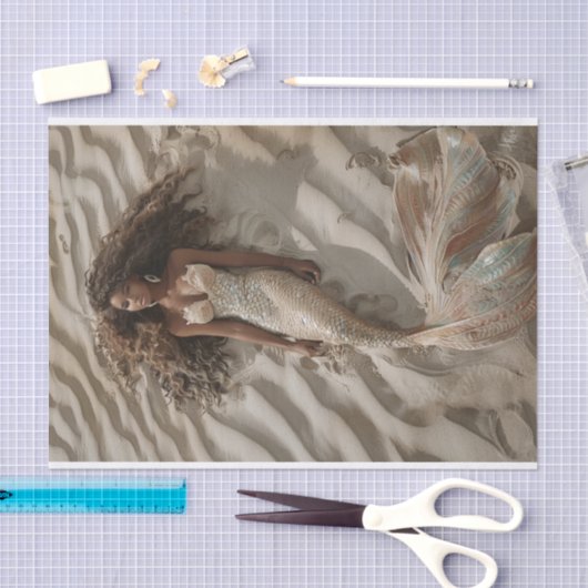 Papier Mousseline Mermaid Lyfe9 (Artisanat)