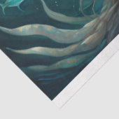 Papier Mousseline Mermaid Red Hair Queen v1 (Détail)