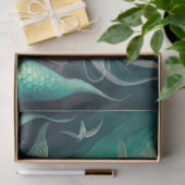 Papier Mousseline Mermaid Red Hair Queen v3 (Cadeau)