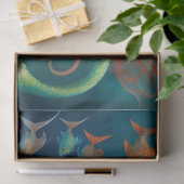 Papier Mousseline Mermaid Red Hair Queen v5 (Cadeau)