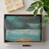 Papier Mousseline Mermaid Red Hair Queen v7 (Cadeau)