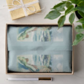 Papier Mousseline Mermaid Riding Serpent de mer Thunder_Cove   (Cadeau)