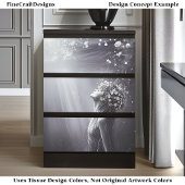 Papier Mousseline Mermaid V8 Decoupage sous-marin mystique et paisib