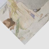 Papier Mousseline Mermaid Vintage Beach Starfish Ocean Decoupage (Détail)