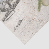 Papier Mousseline Mermaid Vintage Decoupage Plage Starfish Océan (Détail)