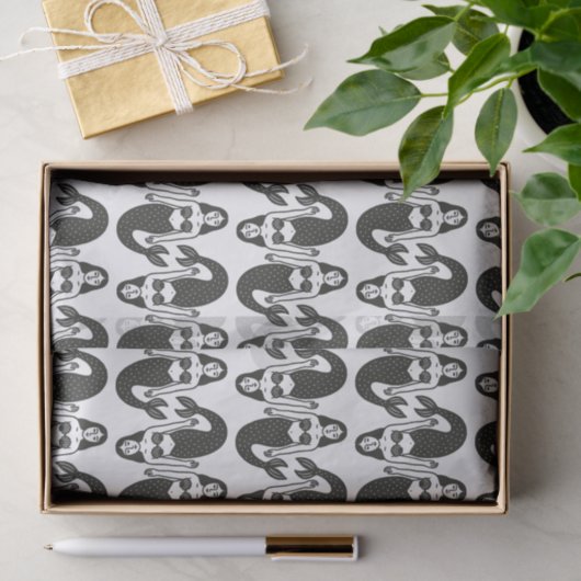 Papier Mousseline Mermaids (Cadeau)