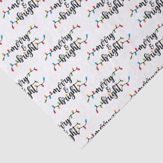 Papier Mousseline Merry & Bright Tissue Paper (Détail)