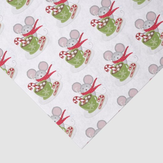 Papier Mousseline Merry Chris Mouse (Détail)