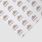 Papier Mousseline Merry Christmas Gingerbread (Détail)