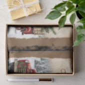 Papier Mousseline Merry Christmas Truck (Cadeau)