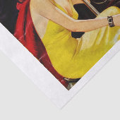 Papier Mousseline Merry Go Round Girl & Horse (Détail)