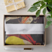 Papier Mousseline Merry Go Round Girl & Horse (Cadeau)