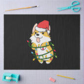 Papier Mousseline Merry Xmas Corgi (Artisanat)