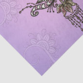 Papier Mousseline Merveilleux lotus (Détail)