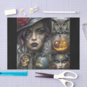 Papier Mousseline Merveilleux Mystique2 (Artisanat)