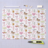 Papier Mousseline Mes Choses préférées Cosy Noël Illustré main (Artisanat)