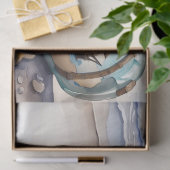 Papier Mousseline Message dans une bouteille (Cadeau)