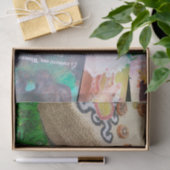 Papier Mousseline Messages mystiques : Tarot et aracles au-dessus du (Cadeau)