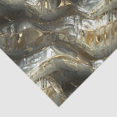 Papier Mousseline Metal Love 13 & 14A-D Options Papier Tissu (Détail)