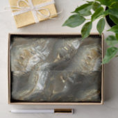 Papier Mousseline Metal Love 13 & 14A-D Options Papier Tissu (Cadeau)