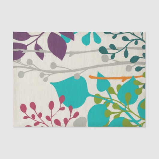 Papier Mousseline Métro Garden III (Recto)