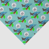 Papier Mousseline Metteur Blue Jay Monogram (Détail)