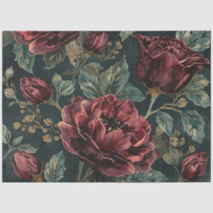 Papier Mousseline Meubles rustiques vintage faits maison, botanique
