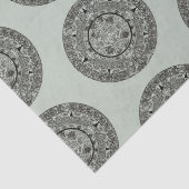 Papier Mousseline Mexicaine Aztec Sun Stone Maya Calendrier 1 (Détail)