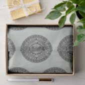 Papier Mousseline Mexicaine Aztec Sun Stone Maya Calendrier 1 (Cadeau)