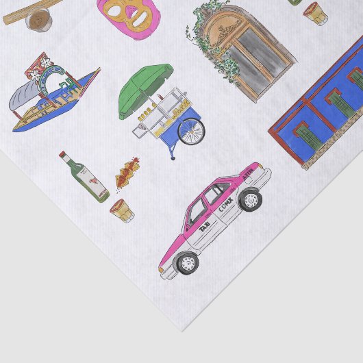 Papier Mousseline Mexico (Détail)