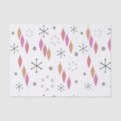 Papier Mousseline Mi-siècle hiver moderne (Recto)