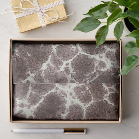 Papier Mousseline Mi-siècle MOD Rock Giraffe Elégant Motif beige (Cadeau)