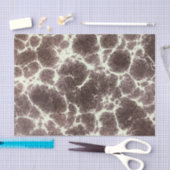 Papier Mousseline Mi-siècle MOD Rock Giraffe Elégant Motif beige (Artisanat)