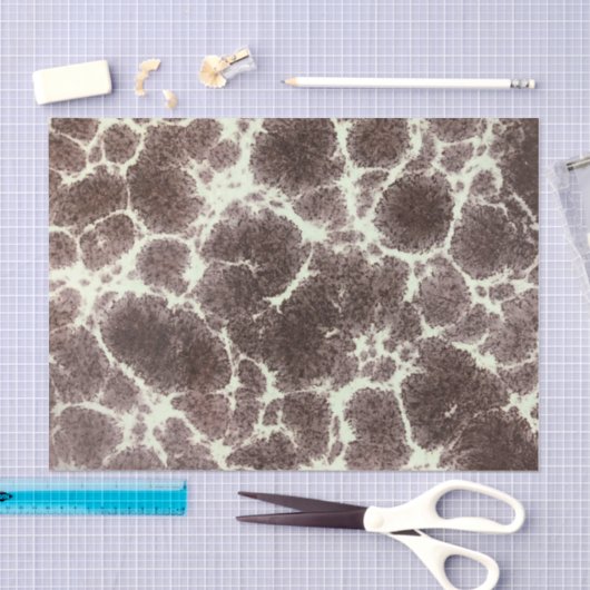 Papier Mousseline Mi-siècle MOD Rock Giraffe Elégant Motif beige (Artisanat)