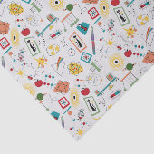 Papier Mousseline Mi-siècle moderne de l'âge atomique STEM Physique (Détail)