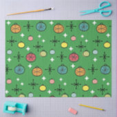 Papier Mousseline Mi-siècle Moderne Rétro (Artisanat)