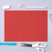 Papier Mousseline Micro Coeurs (Artisanat)