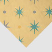 Papier Mousseline Midcentury Starburst Seamless Pattern (Détail)
