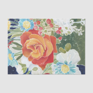 Papier Mousseline Midnight Florals IV