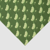 Papier Mousseline mignon trois pois  (Détail)