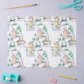 Papier Mousseline Mignons neiges et arbres de Noël Découpage (Artisanat)