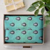 Papier Mousseline Mignons Petits Pingouins (Cadeau)