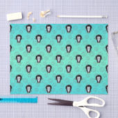 Papier Mousseline Mignons Petits Pingouins (Artisanat)